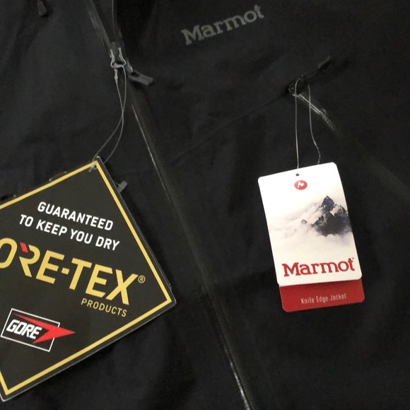 Marmot Jackets & Coats New Mens Marmot Knife Edge Jacket 225 Black